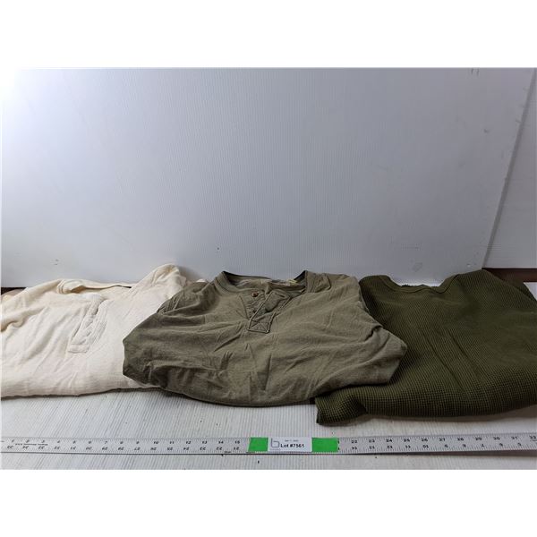 (3) Men's Long Sleeve Shirts - L/XL