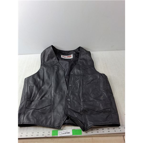 Open Road Biker Vest-Large