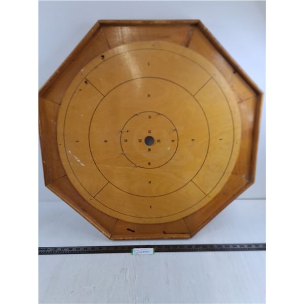 Bentley's Vintage Wooden Crokinole Board