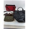Image 2 : Pair Ladies High Heel Shoes, Shoulder Bag & 2 Handbags