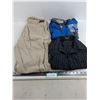 Image 1 : (2) Men's Shirts (George Size Large & URBN Size 3XL), Pair of Kirkland Pants Size 33/34