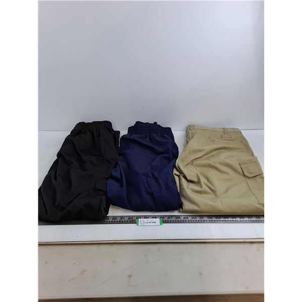 (3) Pairs of Pants (Adidas Large Sweat, ACX Large Sweat, Dickie's 38/30)