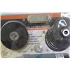 Image 3 : 10pcs- 4 1/2'' Plug- In Angle Grinder Kit w/ Disks, NIB- As Is