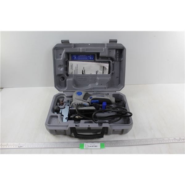 Dremel Trio Plug- In Dremel Power Tool w/ Case & Accessories- Powers On