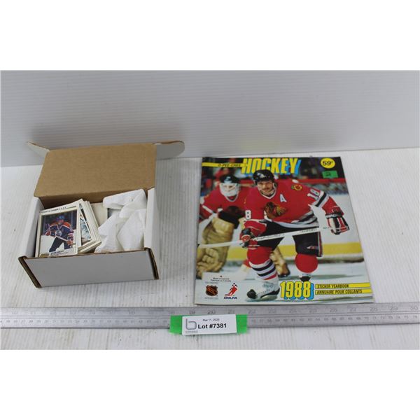 1988 O-Pee- Chee 270 Stickers w/ Album- Everything Is Unused