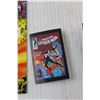 Image 3 : Super Heros Lot, (4) 1994 Uncut Marvel Cards, Mini Spiderman Comic, Misc