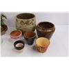 Image 2 : Assorted Candle Holders. Candles & Ceramic Flower Pots