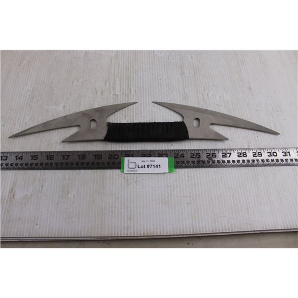 Bat'Leth Klingon bi-lateral Sword 18" Length