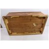 Image 4 : Cedar Storage Box 21" x 13" x 8" - Lock Latch Missing