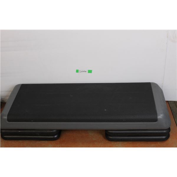 The Step Exercise Step 42" Long with (4) Risers