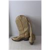 Image 3 : Beige Cowboy Boots-7.5