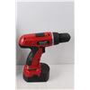 Image 3 : Western Rugged 18V Drill with Battery, Charger- Powers On & Case- As Is
