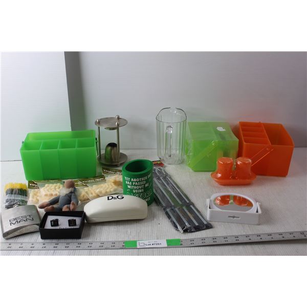 Tinder Quik Fire Tabs, Plastic Picnic Boxes/Utensils, BBQ Skewers, Misc.