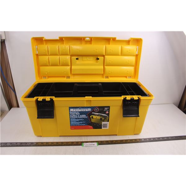 Mastercraft Organizer-Top Tool Box 25" x 10" x 12"