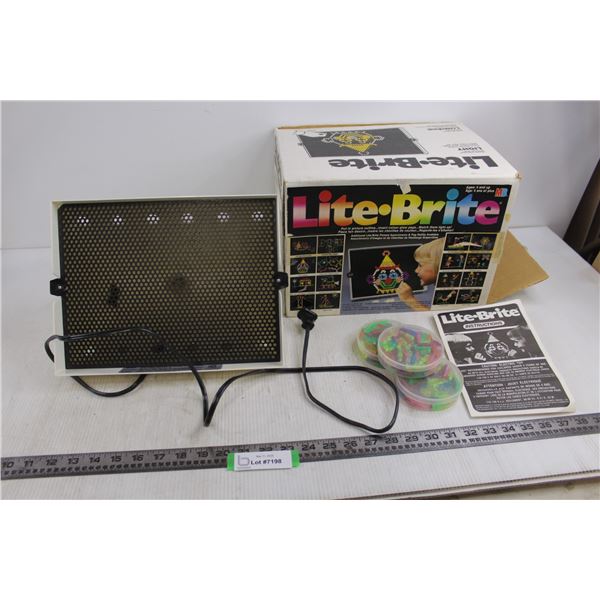 Vintage MB Lite-Brite - Tested