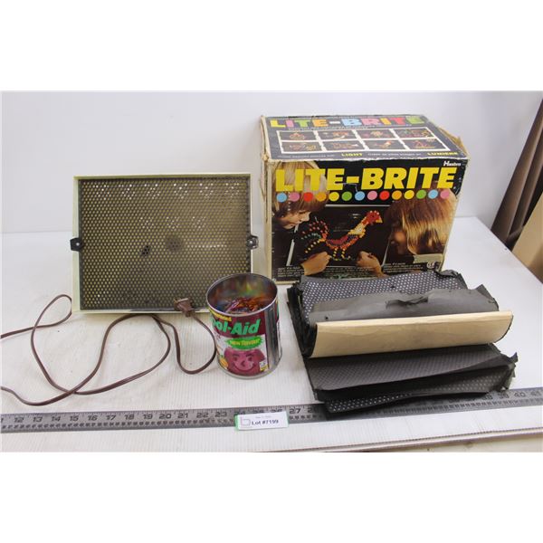 Vintage MB Lite-Brite - Tested