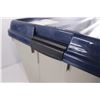 Image 5 : Gracious Living 4-Wheel Plastic Storage Bin with Lid 30" x 17.5" x 14.5" - One Handle Broken