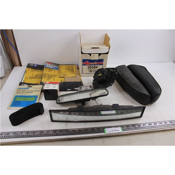 Automotive Parts (4 Seasons 35584 Blower Motor, Rearview Mirrors, Chair Arms, Napa 33038 Thermostat,