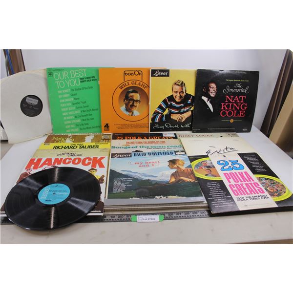 (17) Vinyl Records (Nat King Cole, Andrew Lloyd Webber, Russia's Best)