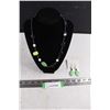 Image 1 : Necklace and Matching Earrings