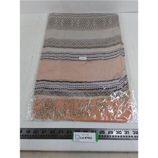 Lilli & Maddi Wisteria Peach Scarf