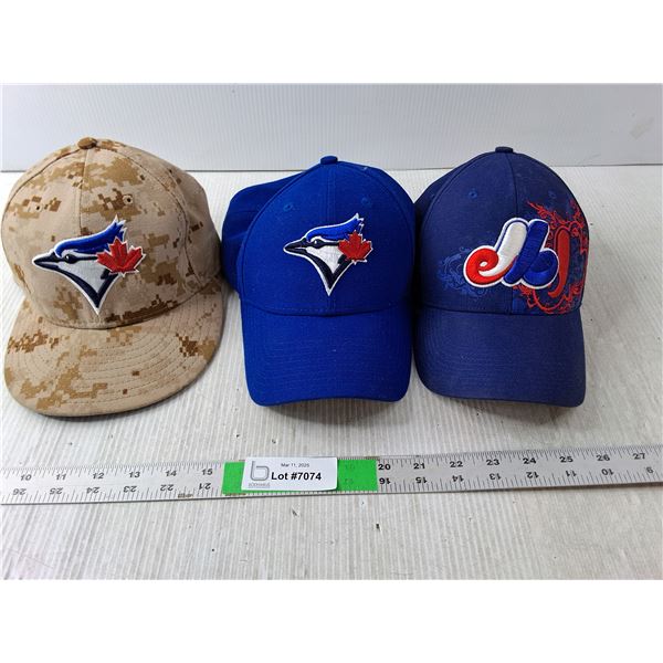 (3) Ball Caps