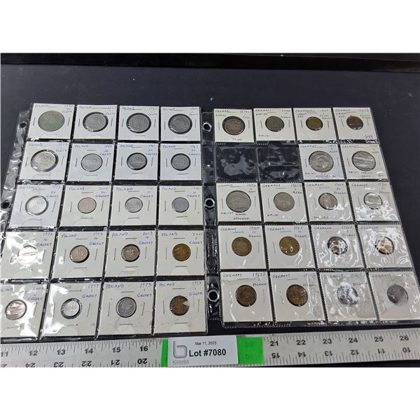 Various German & Polish Coins