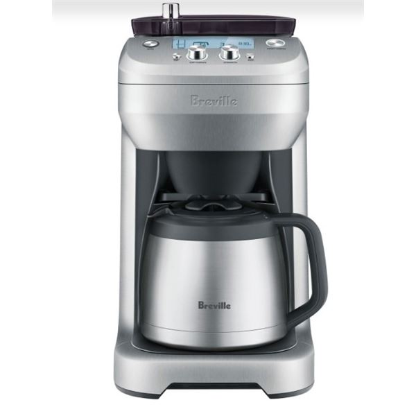 BREVILLE GRIND CONTROL 12-CUP COFFEE MAKER - TESTED WORKING, RETAIL $399