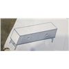 Image 3 : MONARCH 60" TV STAND WITH 2 CLOSED CABINETS, RETAIL $371