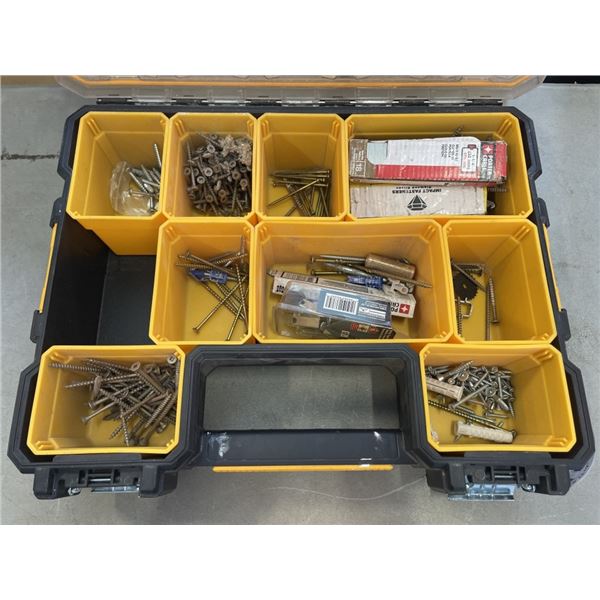 DEWALT ORGANIZER WITH CONTENTS