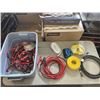 Image 1 : ASSORTED LIFTING STRAPS AND POWER CABLES