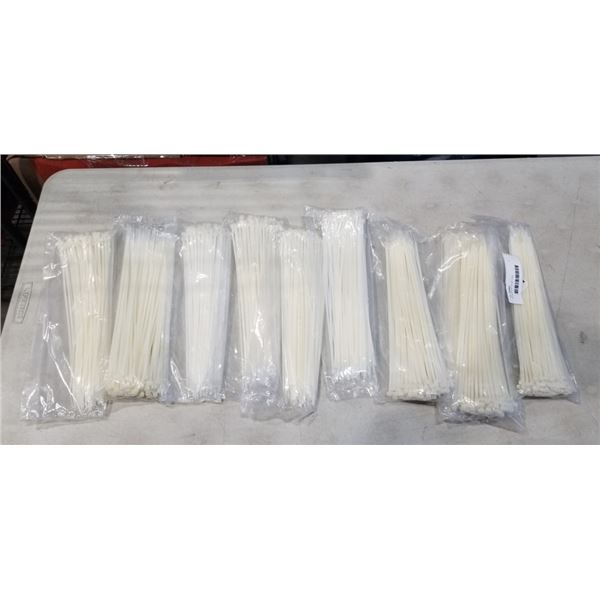 10 PACKS OF 10" ZIP TIES