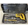Image 2 : DEWALT RECIP SAW WITH EXTRA BLADES IN CASE