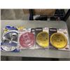 Image 1 : 4 NEW SAW BLADES INCLUDING DIABLO, RIDGID AND AVANTI PRO