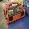 Image 3 : MOTOMASTER POWER BOX WITH CHARGER AND TOTE OF WORK LIGHTS