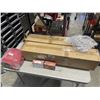 Image 1 : 2 WHITE 6FT ARTIFICIAL HOLIDAY TREES, STORAGE BAG AND ASSORTED LIGHTS