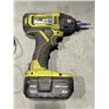 Image 2 : RYOBI 18V DRILL WITH 4AH BATTERY AND CHARGER, WORKING