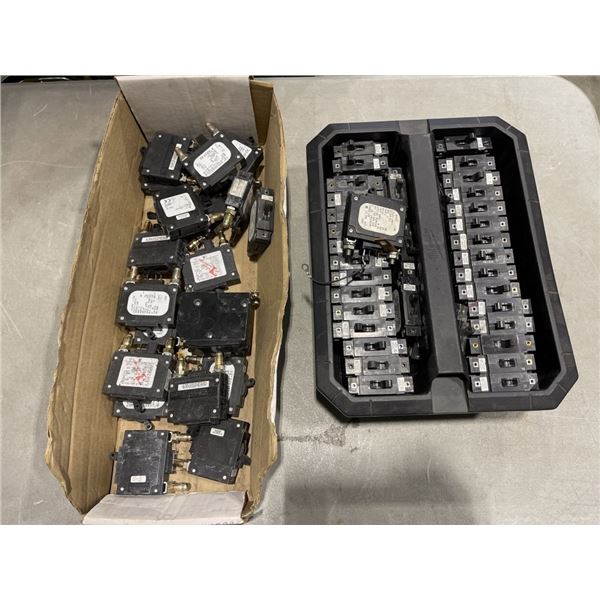 LOT OF BREAKERS