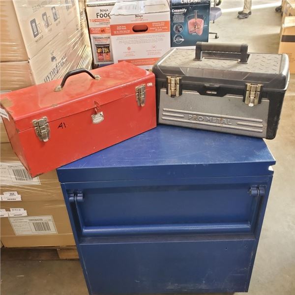 2 TOOL BOXES WITH CONTENTS