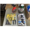 Image 3 : BOX OF DOOR HANDLE DUCT TAPE, PAINT, TOOLS