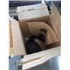 Image 2 : COLMAN LANTERN MODEL 200 AND BOX OF ASSORTED VINTAGE ITEMS