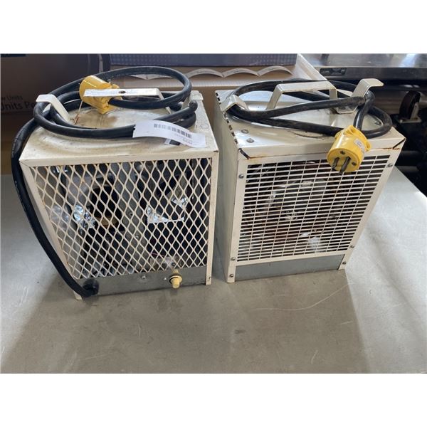 TWO SHOP HEATERS