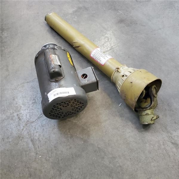BALDOR MOTOR AND DRIVELINE