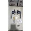 Image 2 : 5 NEW MONACO PRIVACY DOOR LOCKS, US26 SATIN FINISH, ANSI GRADE 3