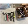 Image 1 : BOX OF VARIOUS FLASHLIGHTS AND HEADLIGHT