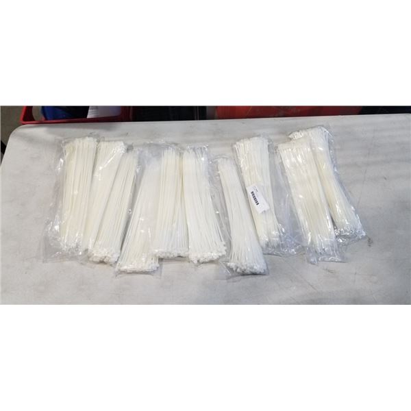 10 PACKS OF 10  ZIP TIES
