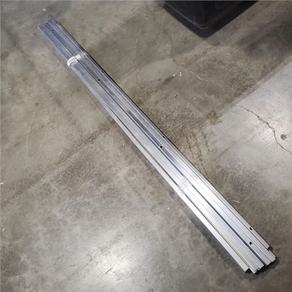 BUNDLES OF ALUMINUM POLES, 66 INCH TALL, 3/4 INCH SIDES