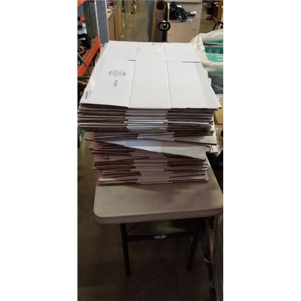STACK OF NEW BOXES