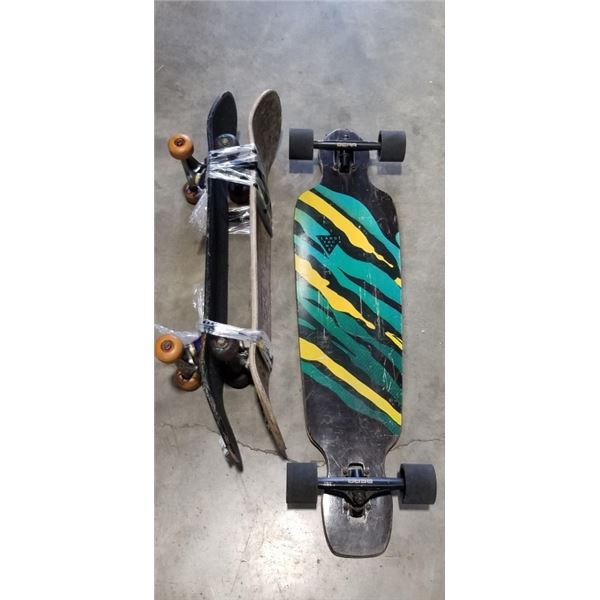 3 ASSORTED SKATEBOARDS