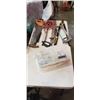 Image 1 : HANDSAWS, WELDING TORCH, LOPPERS AND 2 ORGANIZERS WITH CONTENTS